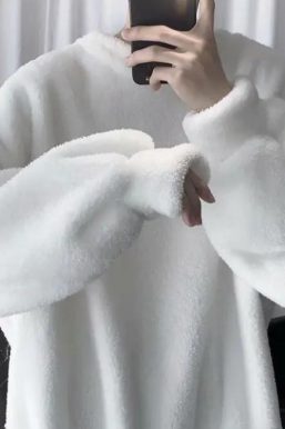 Soft Boy Oversized Teddy Sweatshirt