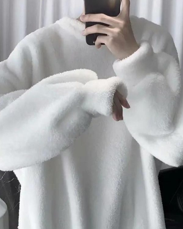 Soft Boy Oversized Teddy Sweatshirt