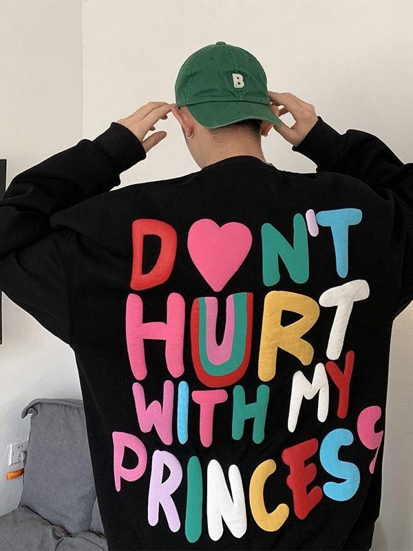 Soft Boy Printed Sweatshirt