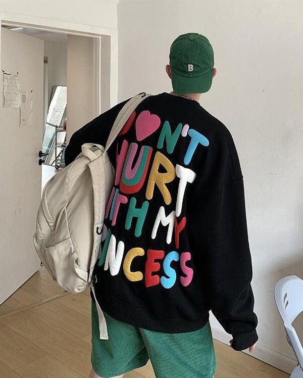 Soft Boy Printed Sweatshirt