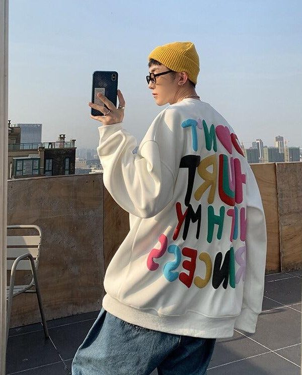 Soft Boy Printed Sweatshirt