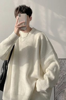 Soft Boy Ribbed Sweater