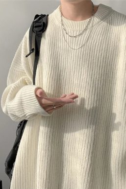 Soft Boy Ribbed Sweater