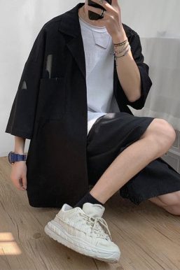 Soft Boy Shirt and Shorts Two Piece Set