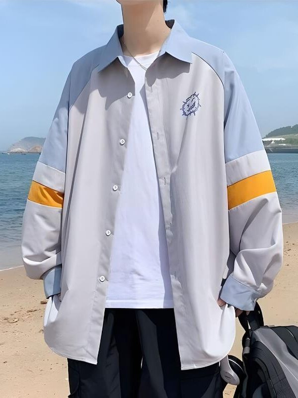 Soft Boy Smiley Pastel Shirt