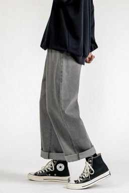 Soft Boy Washed Baggy Jeans