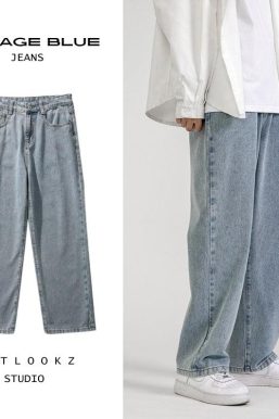 Soft Boy Washed Baggy Jeans