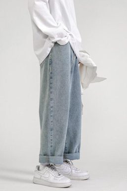 Soft Boy Washed Baggy Jeans