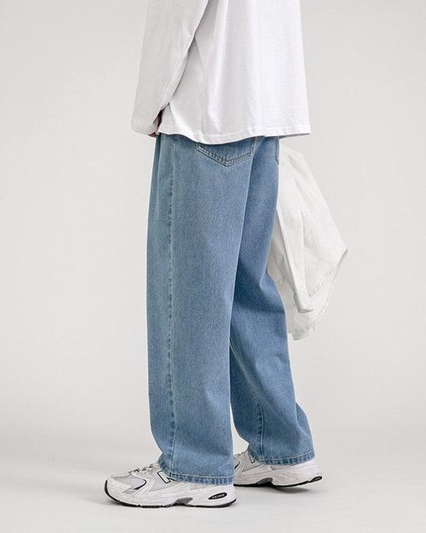 Soft Boy Washed Baggy Jeans