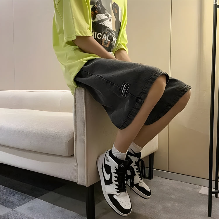 Soft Boy Wide Leg Wash Shorts Soft Boy Wide Leg Wash Shorts