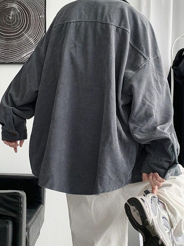Soft Corduroy Casual Shirt