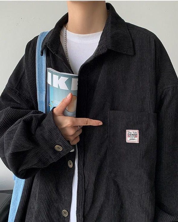Soft Corduroy Casual Shirt