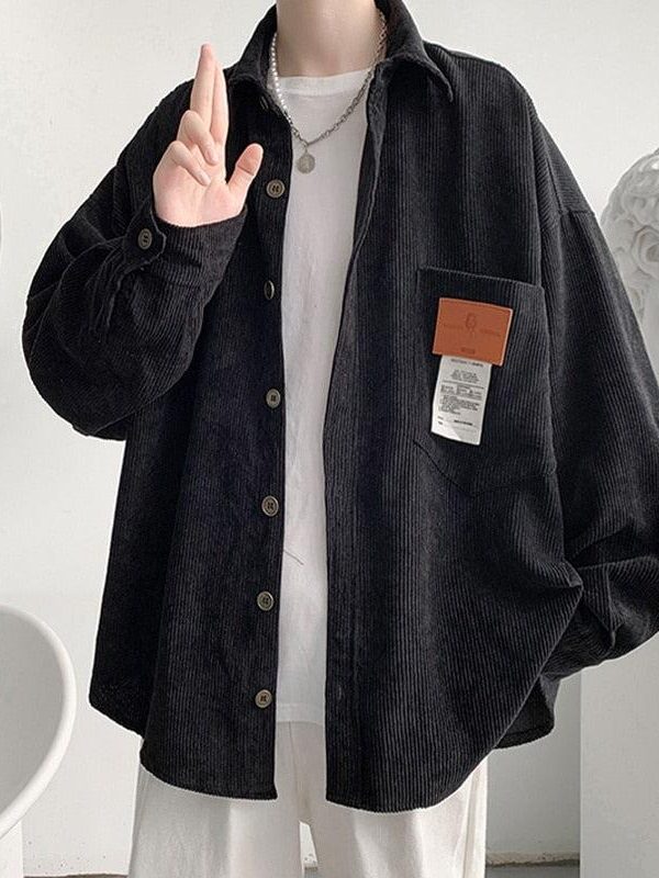 Soft Corduroy Casual Shirt
