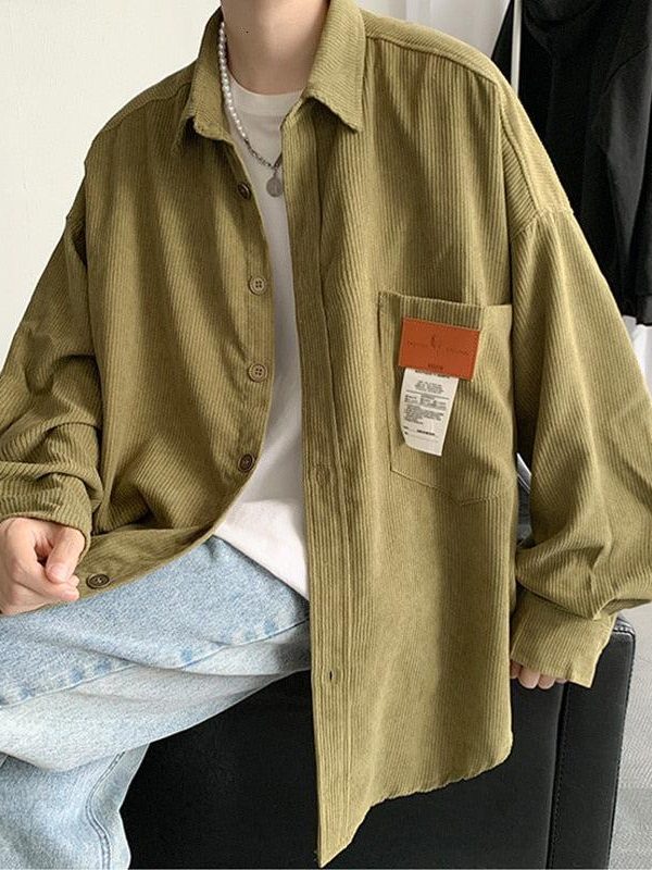 Soft Corduroy Casual Shirt