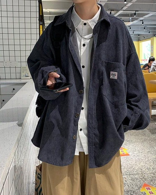 Soft Corduroy Casual Shirt
