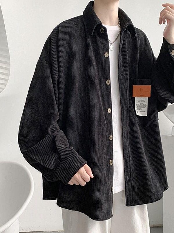 Soft Corduroy Casual Shirt