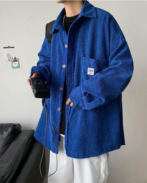 Soft Corduroy Casual Shirt