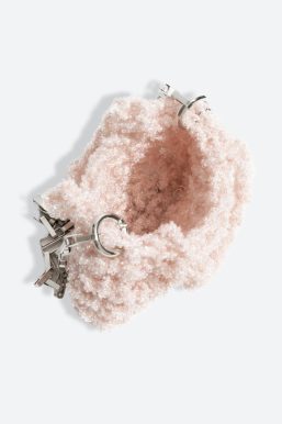 Soft Girl Beaded Chain Strap Handbag