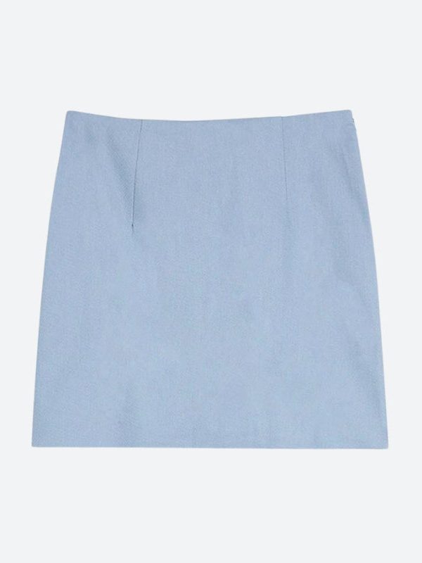 Soft Girl Cat Heart Mini Skirt