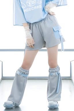 Soft Girl Cloud Wings Leg Warmers