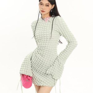 Soft Girl Cut Out Mini Dress