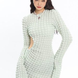 Soft Girl Cut Out Mini Dress