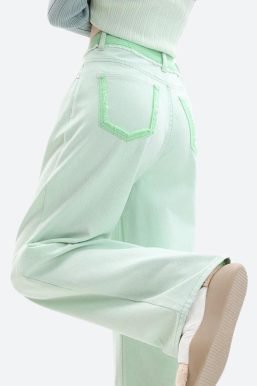 Soft Girl Distressed Straight Leg Pants