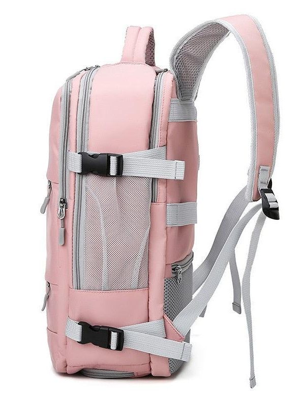 Soft Girl Hidden Pockets Travel Backpack