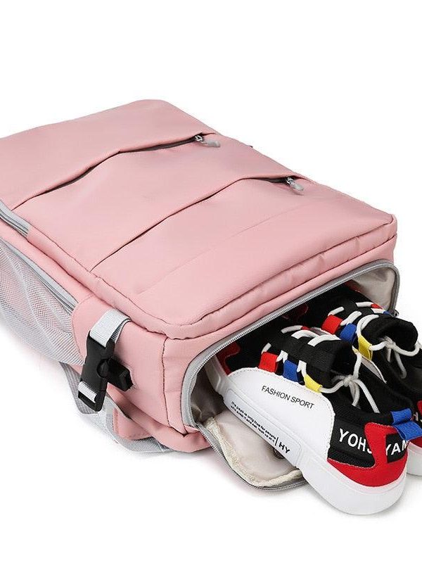 Soft Girl Hidden Pockets Travel Backpack