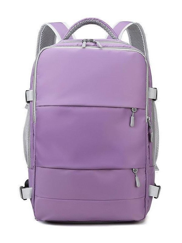Soft Girl Hidden Pockets Travel Backpack