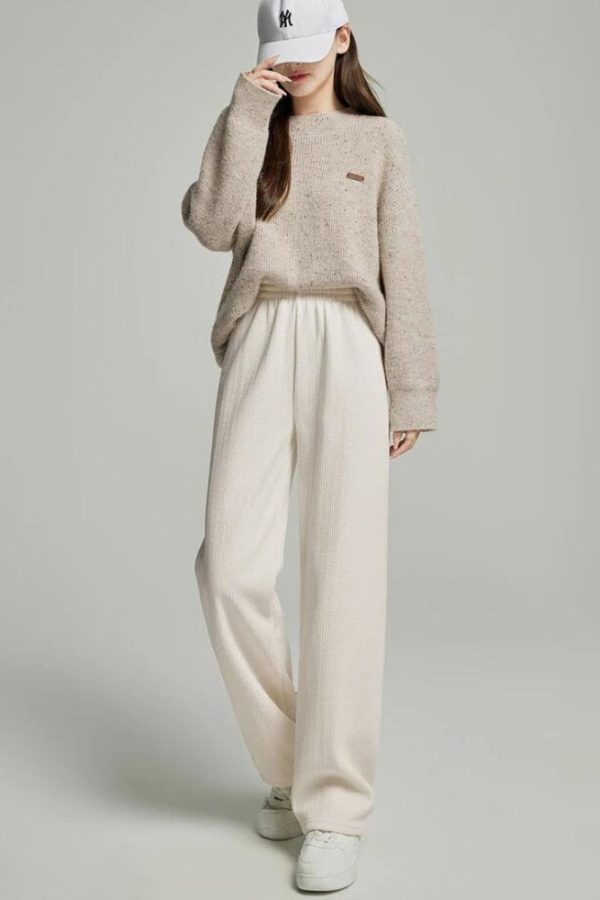 Soft Girl Knitted Sweatpants