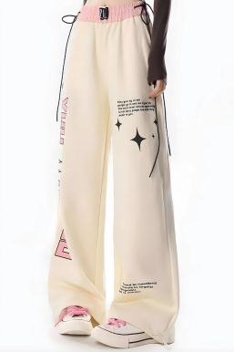 Soft Girl Lace Up Sweatpants