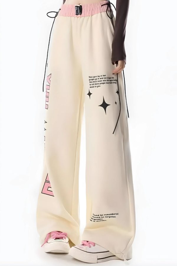 Soft Girl Lace Up Sweatpants