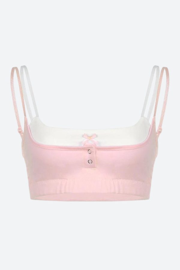 Soft Girl Layered Crop Top