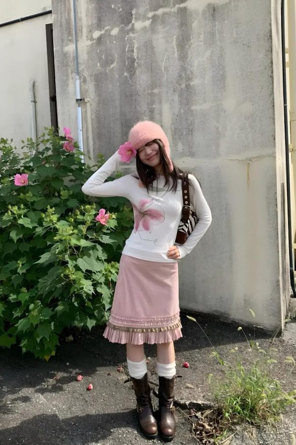 Soft Girl Lilium Top