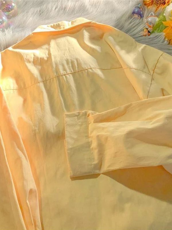 Soft Girl Oil Painting Shirt