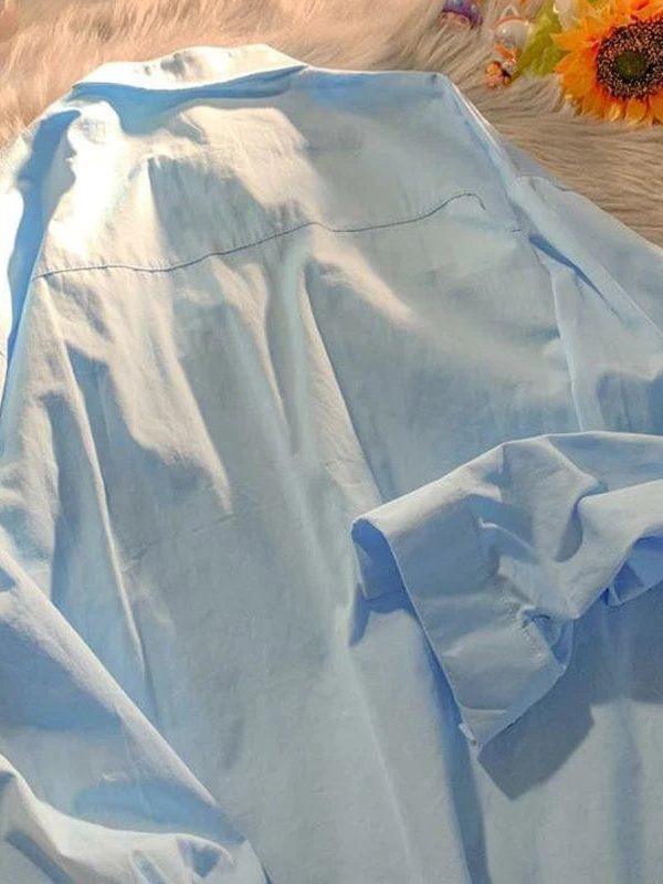 Soft Girl Oil Painting Shirt