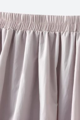 Soft Girl Pastel Bubble Midi Skirt