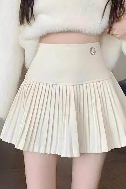 Soft Girl Pleated High Rise Mini Skort