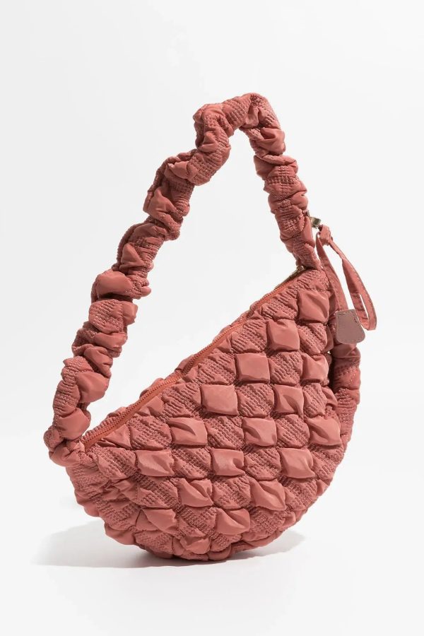 Soft Girl Quilted Bubble Shoulder Bag