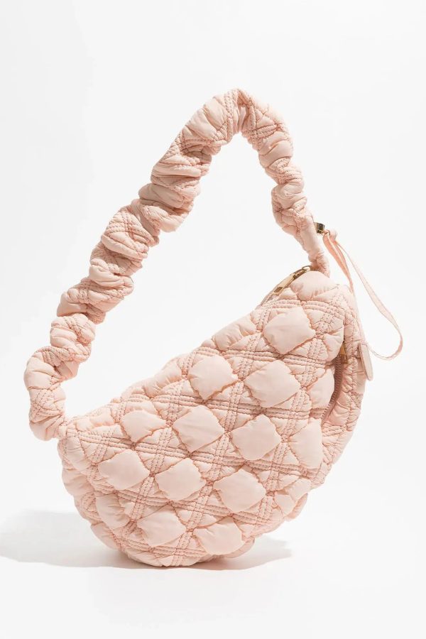 Soft Girl Quilted Bubble Shoulder Bag