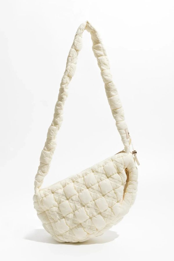 Soft Girl Quilted Bubble Shoulder Bag