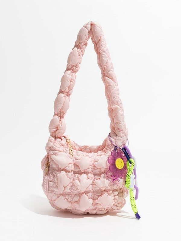 Soft Girl Quilted Handbag
