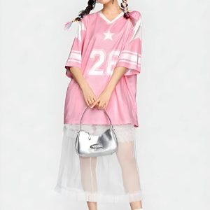 Soft Girl Star 26 Jersey Top