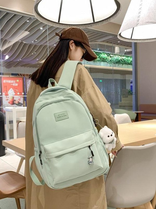 Soft Girl Waterproof School Backpack