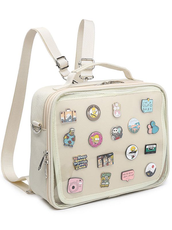 Square Crossbody and Backpack Pin Ita Bag
