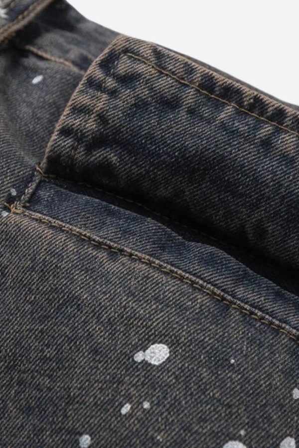 Stained Cargo Jeans