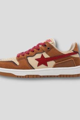 Star Embroidered Multicolor Sneakers