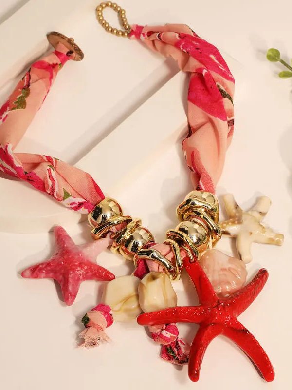 Starfish Charm Necklace