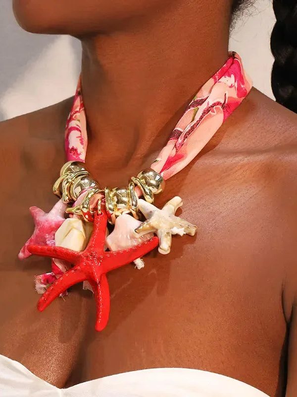 Starfish Charm Necklace